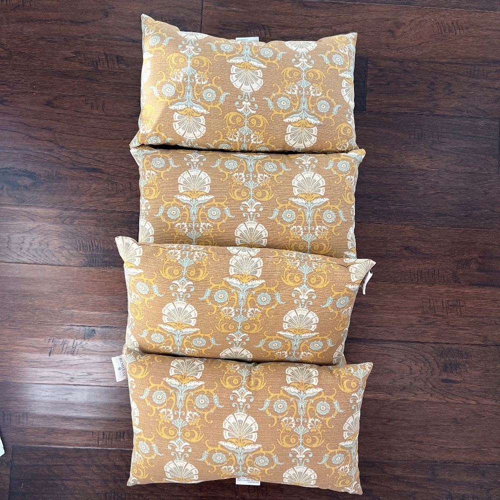 4 Bombay Decorative Accent Pillows